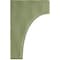 Ekena Millwork 1 3/4"W x 4"D x 6"H Clarksville Wood Vintage Decor Bracket, Restoration Green BKTWD02X04X06CVGR - alternate 2